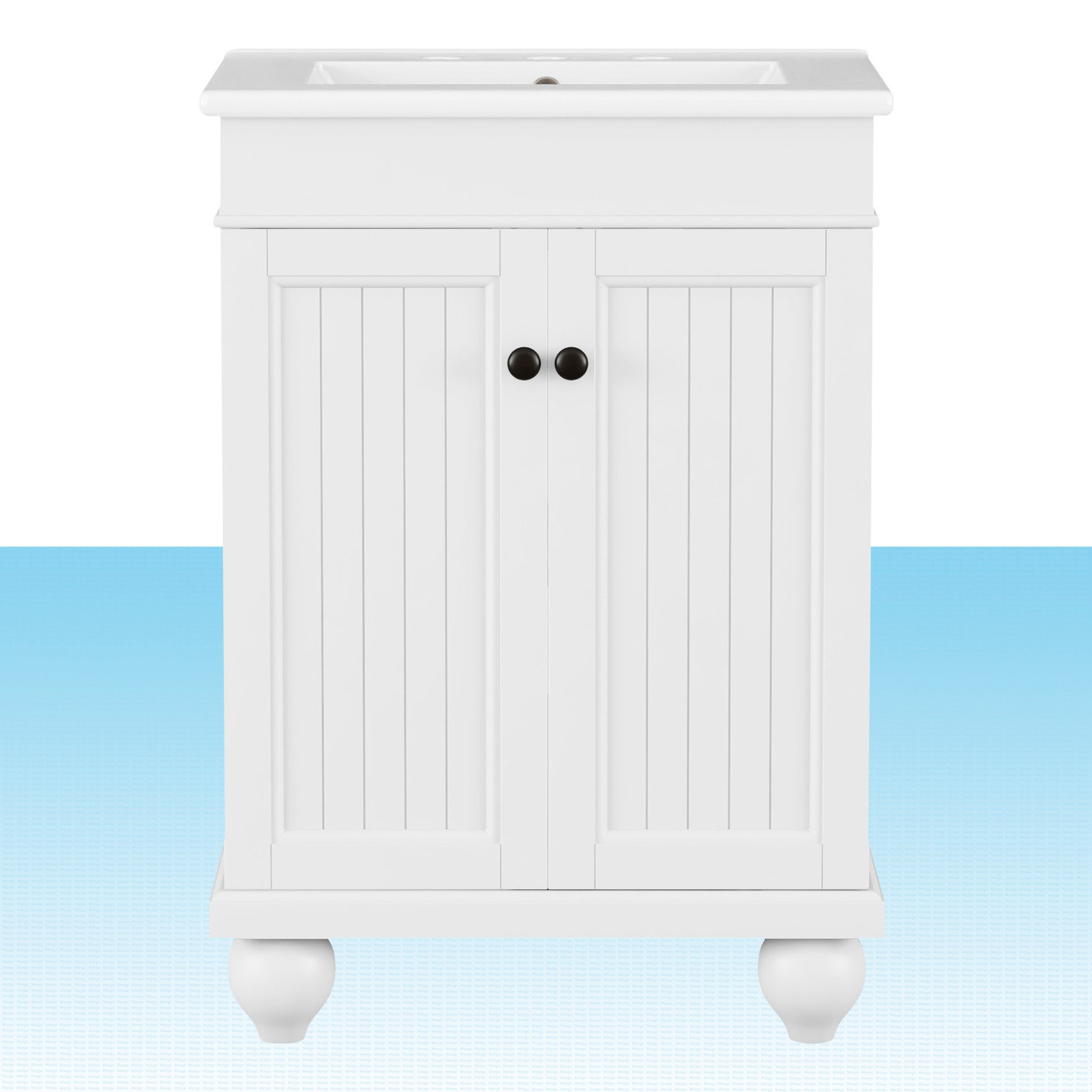 Charlton Home 24" Bathroom Vanity With Sink Combo, Bathroom